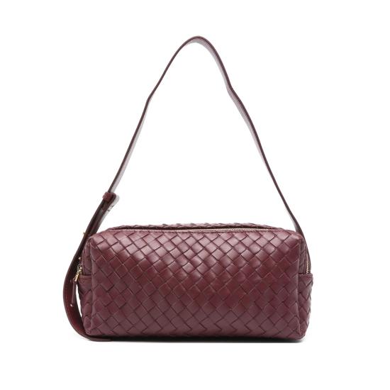 26FW 엘렘 숄더백 TROUSSE WOVEN BURGU RED