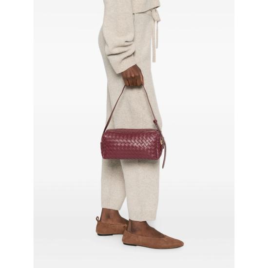 26FW 엘렘 숄더백 TROUSSE WOVEN BURGU RED - ELLEME