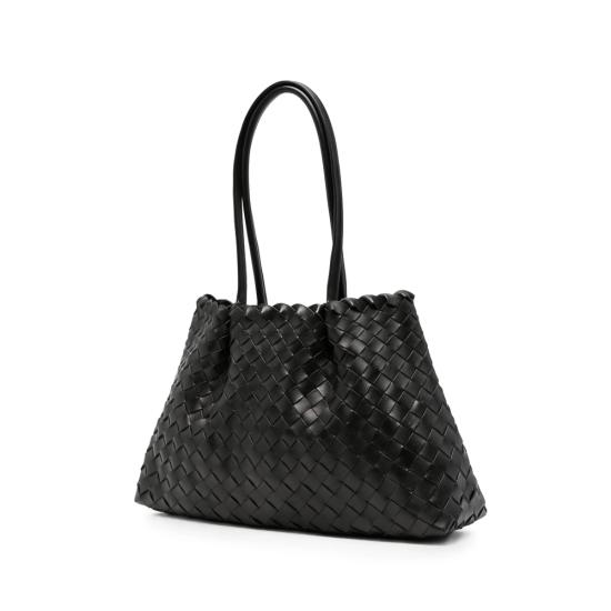 26FW 엘렘 숄더백 DIMPLE MEDIUM WOVEN BLACK - ELLEME