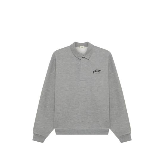 26FW 오트리 폴로 티셔츠 SWPX 117D GREY
