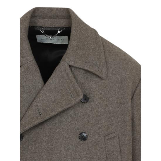26FW 드리스 반 노튼 코트 4216 020214 811 BROWN - DRIES VAN NOTEN