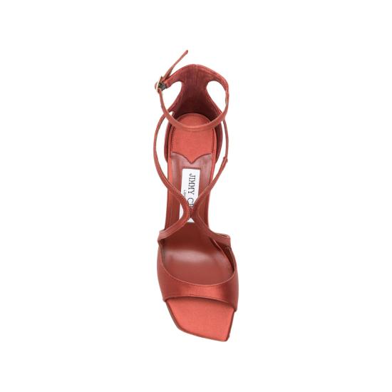 26FW 지미추 힐/펌프스 AZIA 95 SAT CHERR RED - JIMMY CHOO