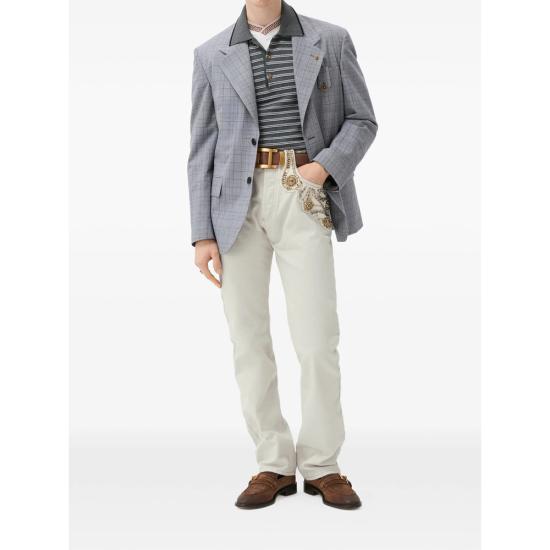26FW 베르사체 데님 팬츠 1A18651 1025903 1DB80 GREY - VERSACE