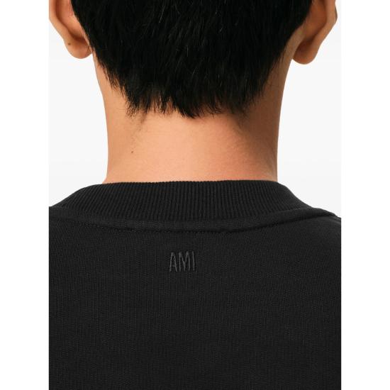 26FW 아미 ADC 크루넥 스웨트 셔츠 HSW763 730 045 BLACK - AMI