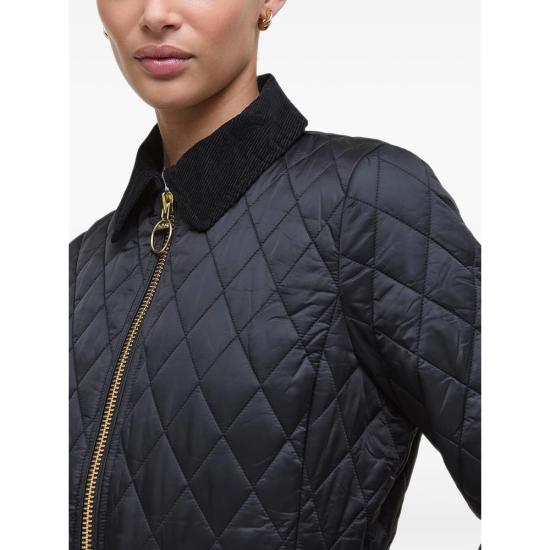 26FW 바버 비드넬 피티드 퀼티드 재킷 LQU1765 BK91 BLACK - BARBOUR