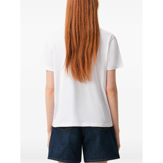 26FW 아미 스몰 하트 로고 티셔츠 BFUTS035 724 100 WHITE - AMI