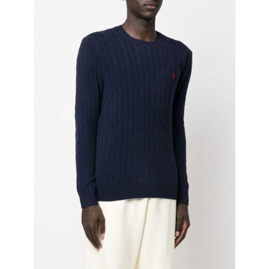 26FW 랄프 로렌 니트웨어 710876762002 NAVY BLUE - RALPH LAUREN