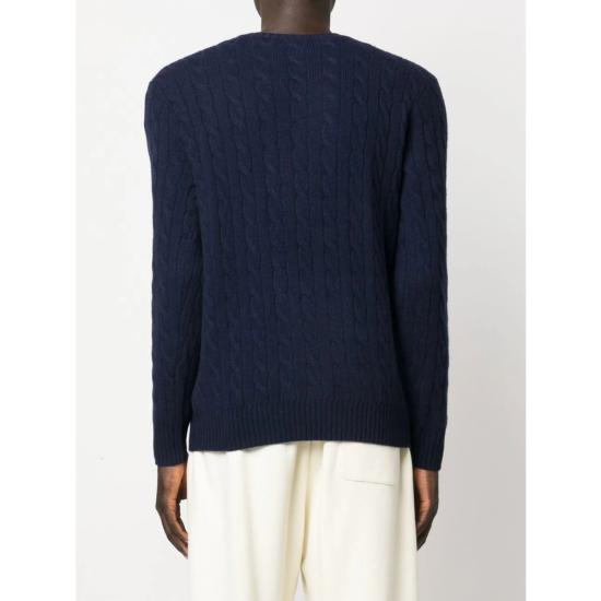 26FW 랄프 로렌 니트웨어 710876762002 NAVY BLUE - RALPH LAUREN