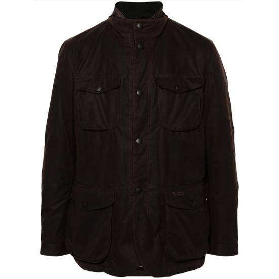26FW 바버 오그스톤 왁스 자켓 MWX0700 RU71 BROWN
