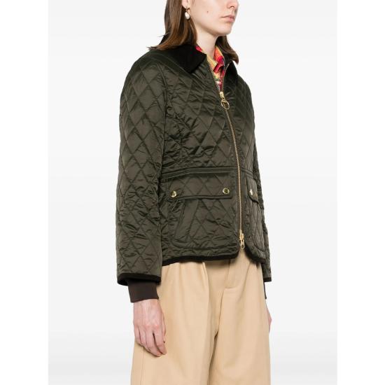 26FW 바버 비드넬 피티드 퀼티드 재킷 LQU1765 SG71 GREEN - BARBOUR