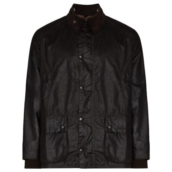 26FW 바버 비데일 왁스 자켓 MWX0018 RU52 BLACK