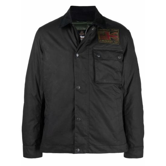 26FW 바버 인터네셔널 워커스 왁스 자켓 MWX1853 BK51 BLACK
