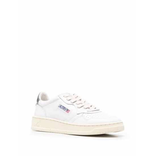 26FW 오트리 메달리스트 로우 레더 스니커즈 AULW LL05 WHITE - AUTRY