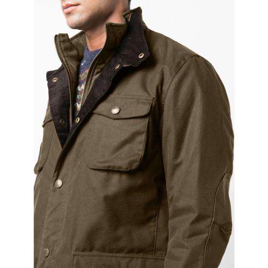 26FW 바버 오그스톤 왁스 자켓 MWX0700 OL51 GREEN - BARBOUR