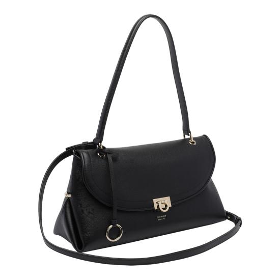 26FW 살바토레 페라가모 숄더백 796247 21A869NERO TESTA DI MORO BLACK - SALVATORE FERRAGAMO