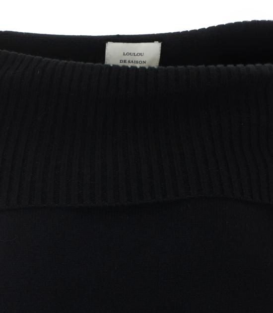26FW 루루 드 세종 스웨터 SIBYL BLACK - LOULOU DE SAISON