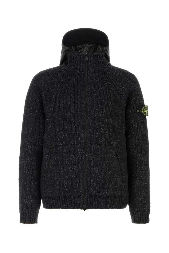 26FW 스톤 아일랜드 후드 티셔츠 L2S15 5100015 S0N18 V0029 BLACK DOM