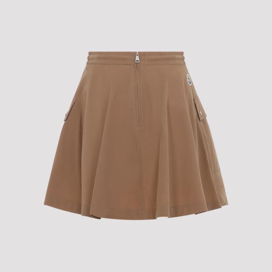 26FW 몽클레어 숏 스커트 L20932D00024 599MD 24N OPEN BROWN - MONCLER