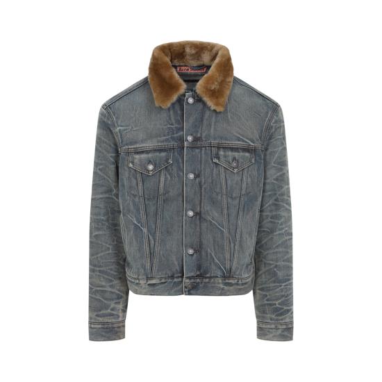 26FW 아크네 스튜디오 데님 자켓 B90899 AUZ MID BLUE - ACNE STUDIOS