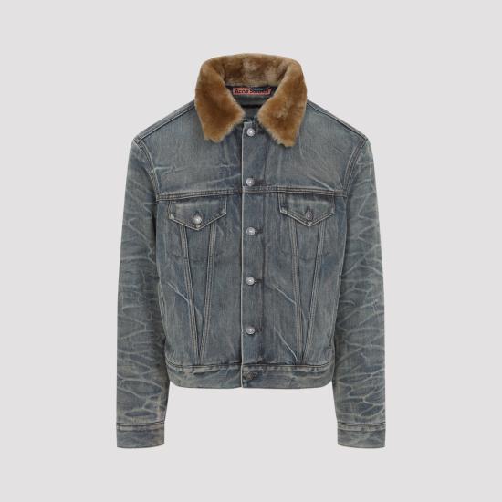 26FW 아크네 스튜디오 데님 자켓 B90899 AUZ MID BLUE