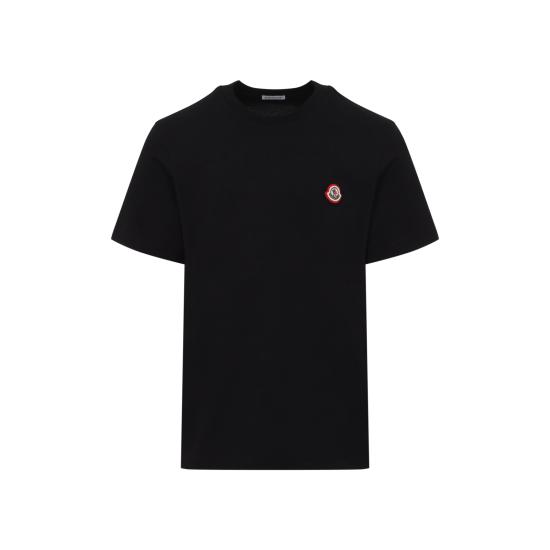 26FW 몽클레어 반팔 티셔츠 L20918C00045 89B8Y 999 BLACK - MONCLER