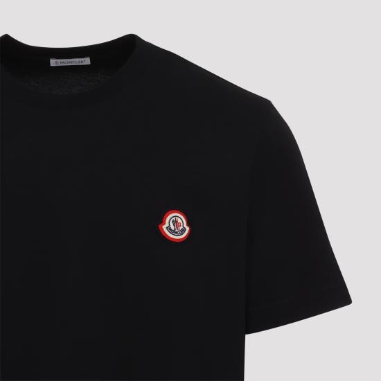 26FW 몽클레어 반팔 티셔츠 L20918C00045 89B8Y 999 BLACK - MONCLER