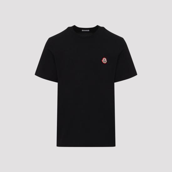 26FW 몽클레어 반팔 티셔츠 L20918C00045 89B8Y 999 BLACK