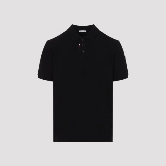 26FW 몽클레어 폴로 티셔츠 L20918A00017 89A16 999 BLACK - MONCLER