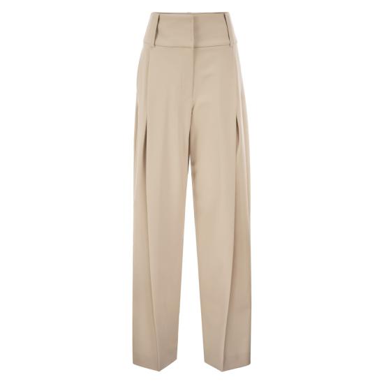 26FW 스포트막스 수트 팬츠 2622136052600 BEIGE