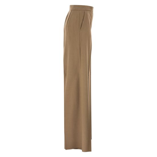 26FW 막스마라 와이드 레그 플란넬 팬츠 와이드 레그 플란넬 팬츠 2621136022600 CAMEL - MAX MARA