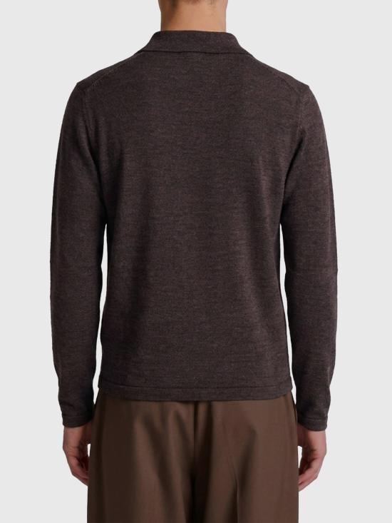 26FW 르메르 폴로 티셔츠 TS0031 BROWN - LEMAIRE