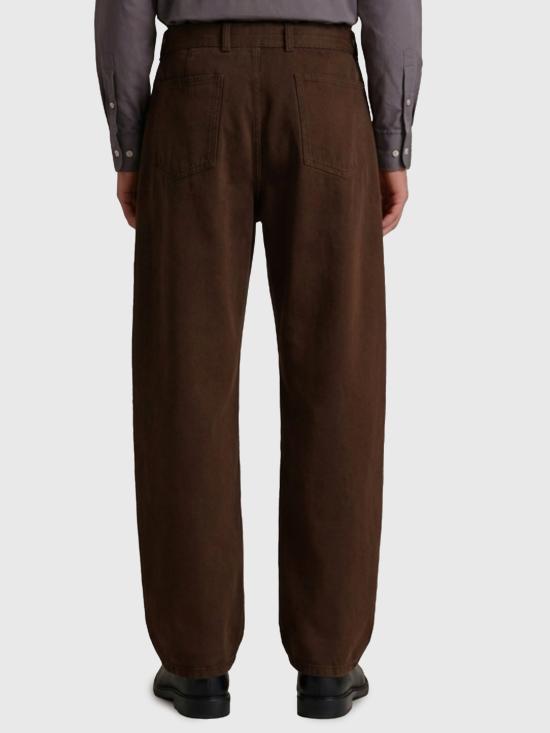 26FW 르메르 트위스트 벨티드 팬츠 PA326 BROWN - LEMAIRE