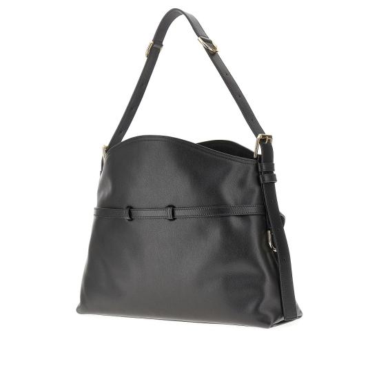 26FW 지방시 부아유 샤이니 레더 미디움 백 BB5131B2AE Black - GIVENCHY