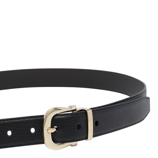 26FW 살바토레 페라가모 가죽 벨트 795403 670718NERO Black - SALVATORE FERRAGAMO