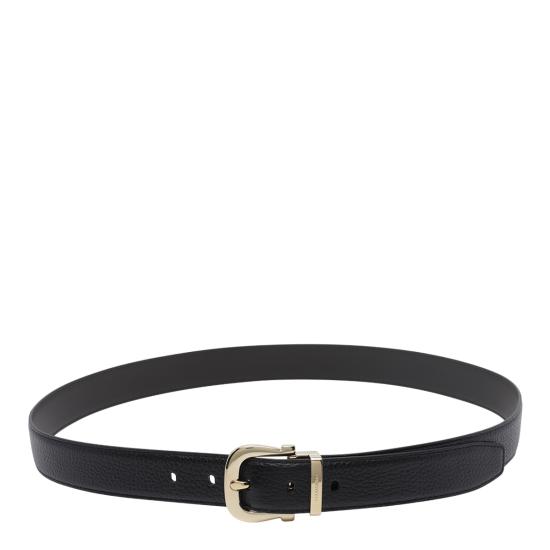 26FW 살바토레 페라가모 가죽 벨트 795403 670718NERO Black