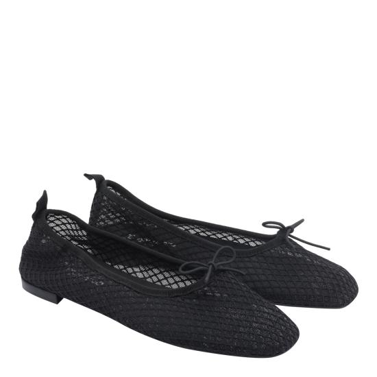 26FW 레페토 플랫 슈즈 V4210GMESH 410 Black - REPETTO