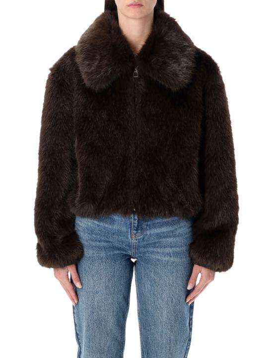 26FW 더프랭키샵 무스탕 COFS041442000 BROWN Marrone - THE FRANKIE SHOP