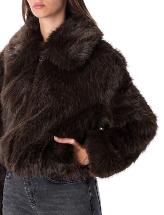 26FW 더프랭키샵 무스탕 COFS041442000 BROWN Marrone - THE FRANKIE SHOP