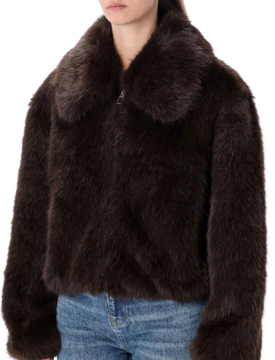 26FW 더프랭키샵 무스탕 COFS041442000 BROWN Marrone - THE FRANKIE SHOP