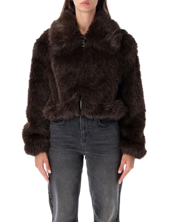 26FW 더프랭키샵 무스탕 COFS041442000 BROWN Marrone