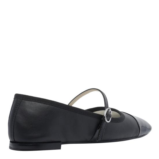 26FW 레페토 조지아나 플랫슈즈 V4222VVE 410 Black - REPETTO