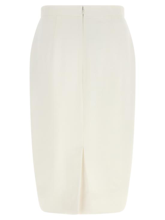 26FW 스텔라 맥카트니 미디 스커트 6301913IU7099200 White - STELLA MCCARTNEY