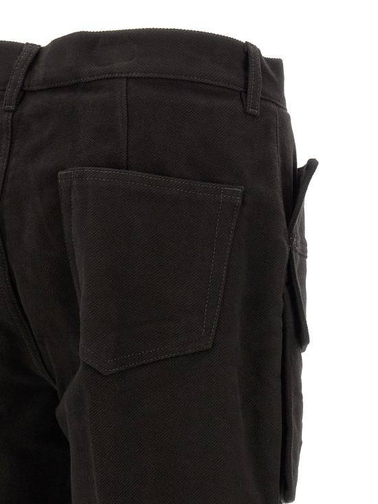 26FW 릭 오웬스 스트레이트 팬츠 RR02F4300TB09 Black - RICK OWENS