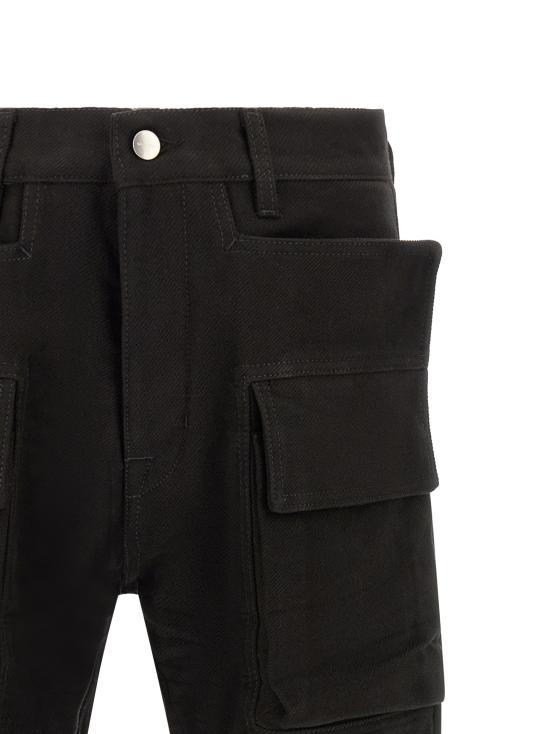26FW 릭 오웬스 스트레이트 팬츠 RR02F4300TB09 Black - RICK OWENS