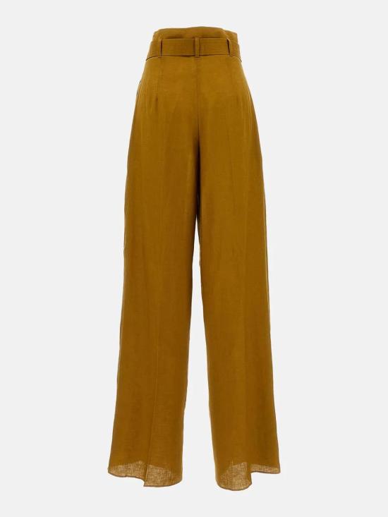 26SS 막스마라 스튜디오 스트레이트 팬츠 2616131092600030 Light Brown - MAX MARA STUDIO