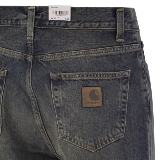 26FW 칼하트 에어론 팬츠 I036728 DARK DENIM - CARHARTT
