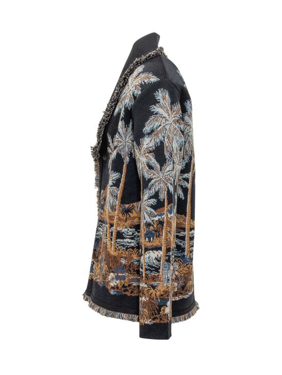 26FW 알라누이 가디건 LMHB039E26KNI003 4684 NAVY BLUE - ALANUI