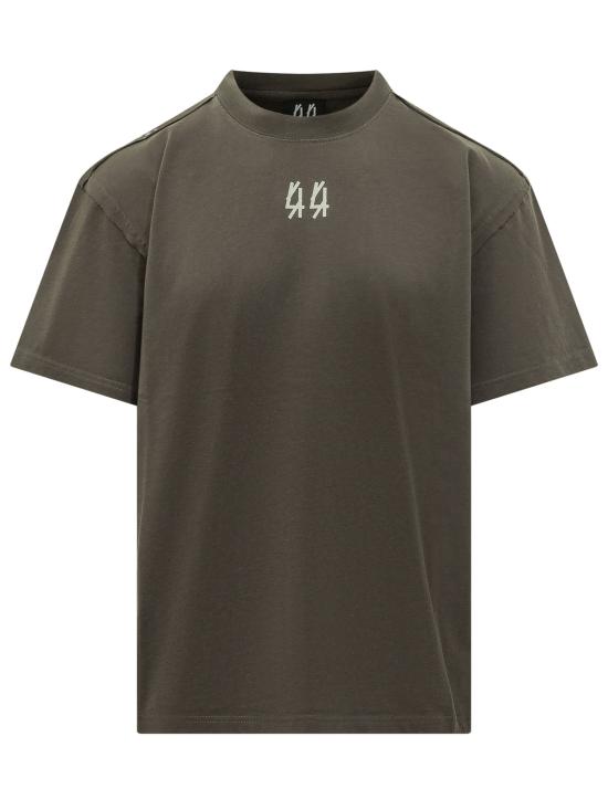 26FW 44레이블 반팔 티셔츠 B0030670FA724 P841 BROWN PALUDE MEGA 44 SAND