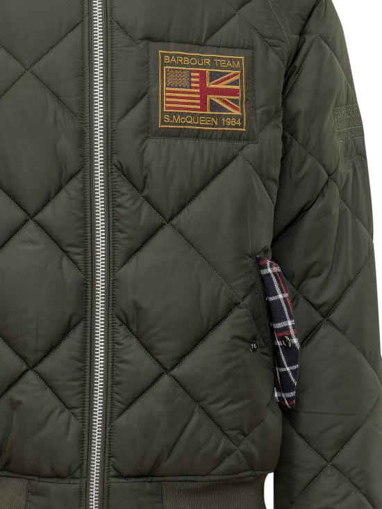 26FW 바버 인터네셔널 스티브 맥퀸 MQU1326MQU GN91 SAGE - BARBOUR