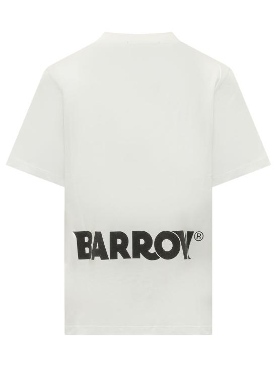 26FW 바로우 반팔 티셔츠 F6BWUATH013 002 OFFWHITE - BARROW